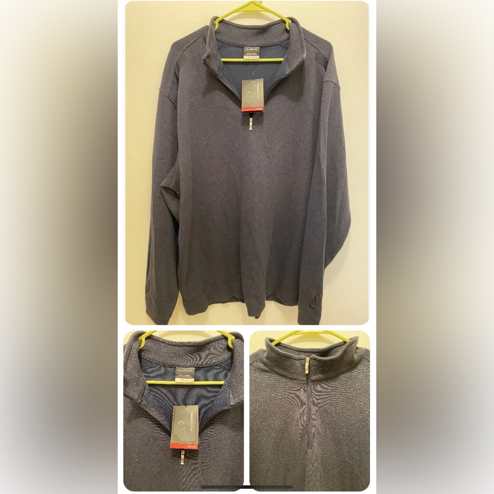 New with Tags NikeGolf Men’s stay warm dri fit
pullover jacket sz xl